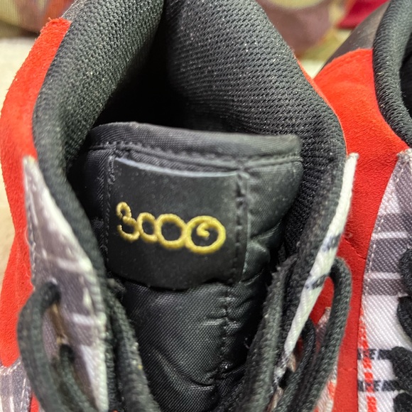 Nike Ben Simmons X Mid “Premium Plaid” suede red pattern Nike check size 10.5 - Picture 3 of 9